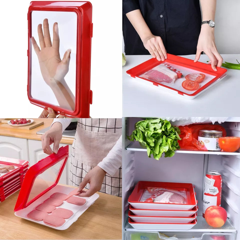 Food preservation tray