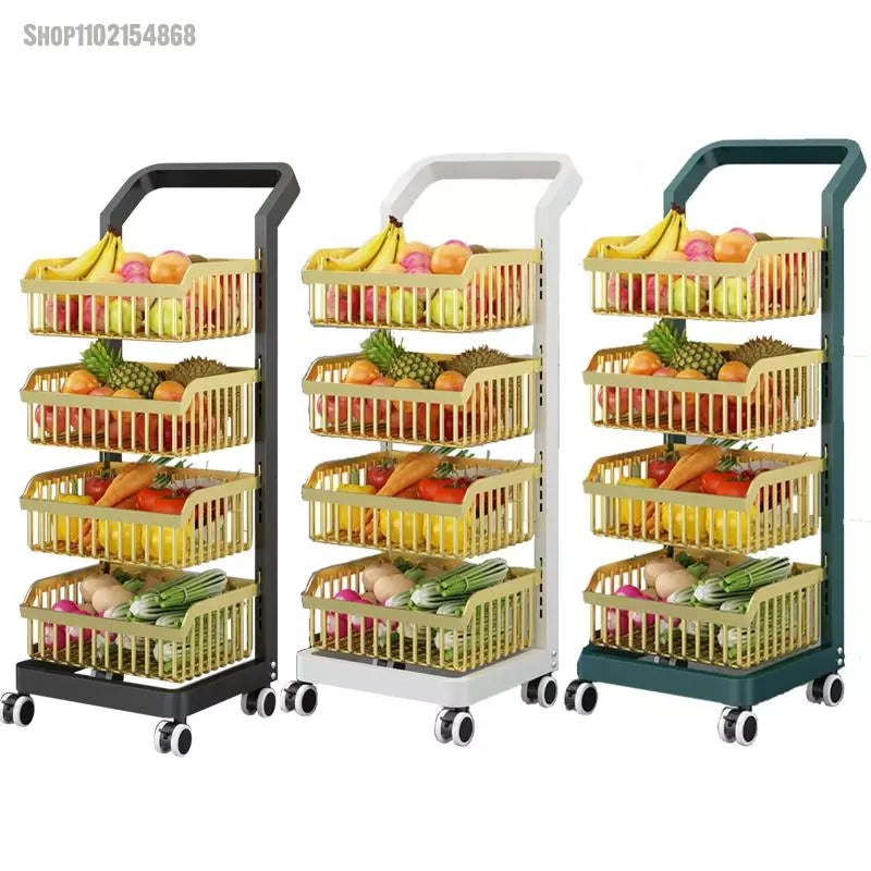 Multilayer Multifunctional Storage Rack