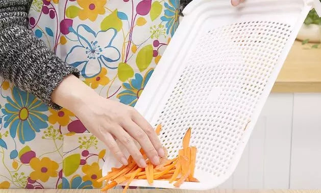 Sliding Chopping Board + Collander