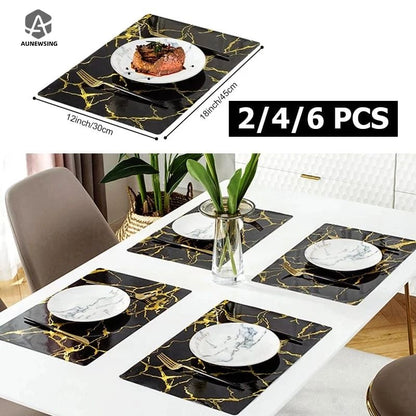 Marble Effect Tablemats