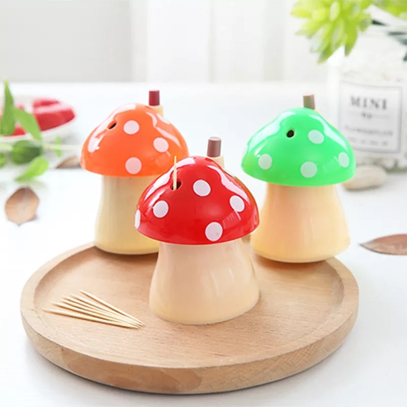 Mushroom Toothpick Holder