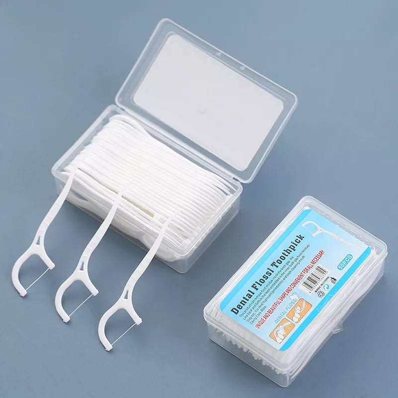 Dental Floss Toothpick