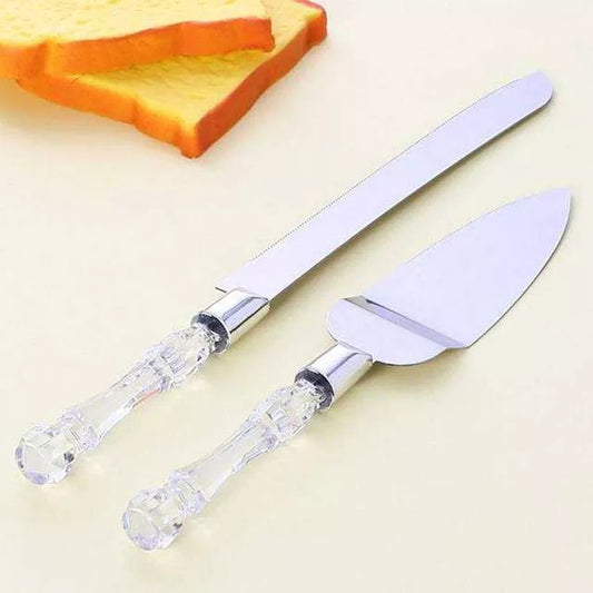 2Pcs Cake Server