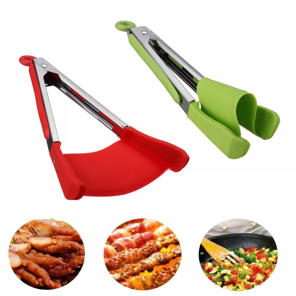 2 In 1 Silicone Spatula