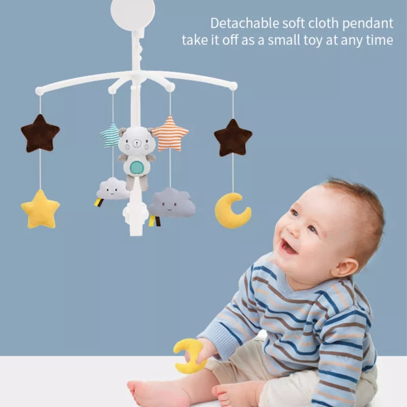 Baby Musical Bed Cot Mobile