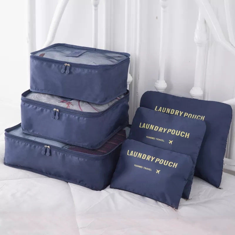 7 in 1 Suitcase Organizer/Packing Cubes