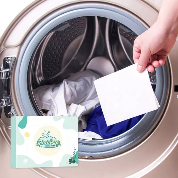 60 PCs LaundryPaper Cleaning Agent