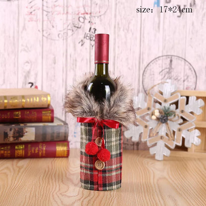 Valentines wine  bottle gift bags