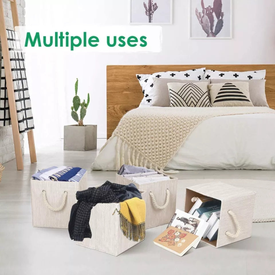 Foldable Bin Storage Organizer