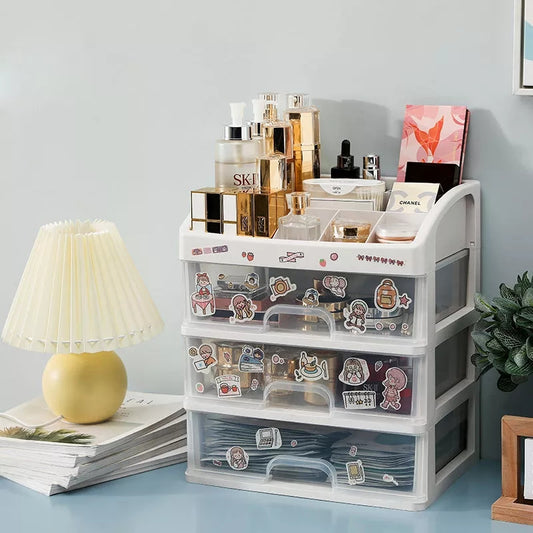 Cute Cosmetic Storage Box Organizer