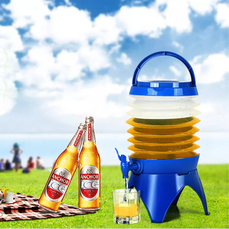 Collapsible Juice/Liquids Dispenser