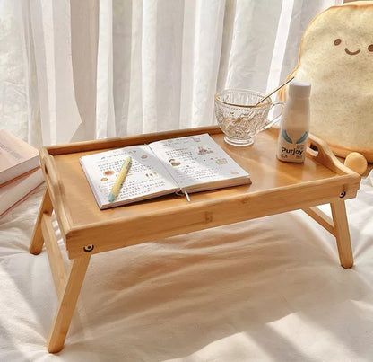 Foldable Bamboo Tray