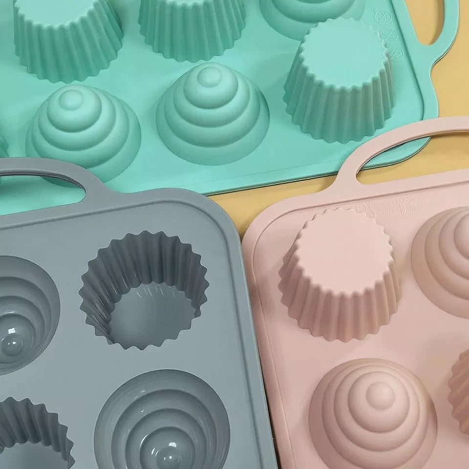 12Holes Silicone Baking Tin