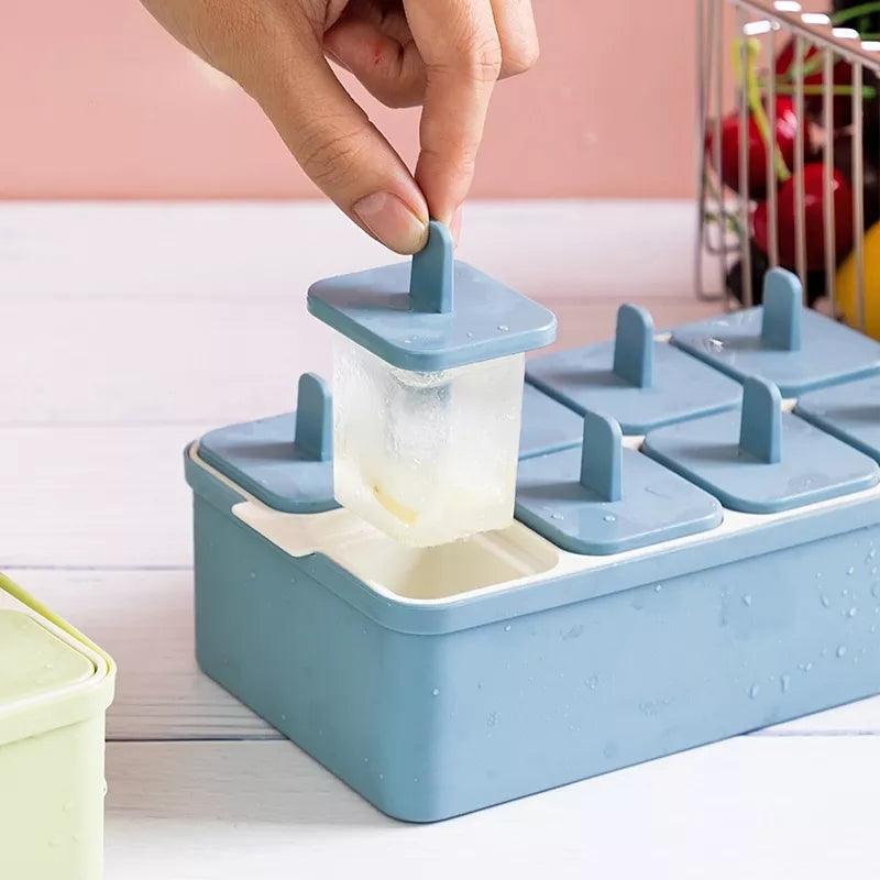 8 Grid Ice Cream Maker/Popsicle Mold