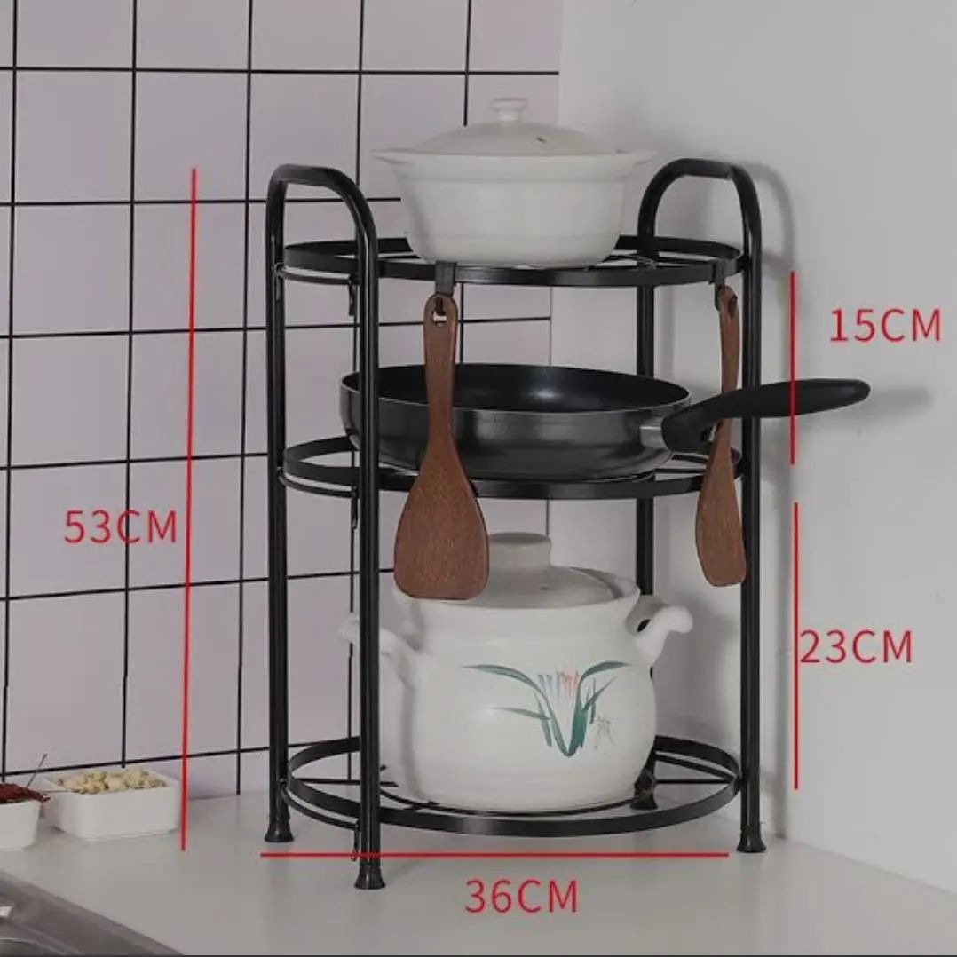 Three Layers Creative Kitchenware Organizer