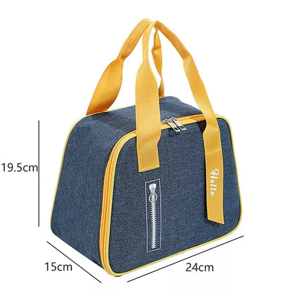 Quality Water Proof Insulated Lunch Bag Zipper