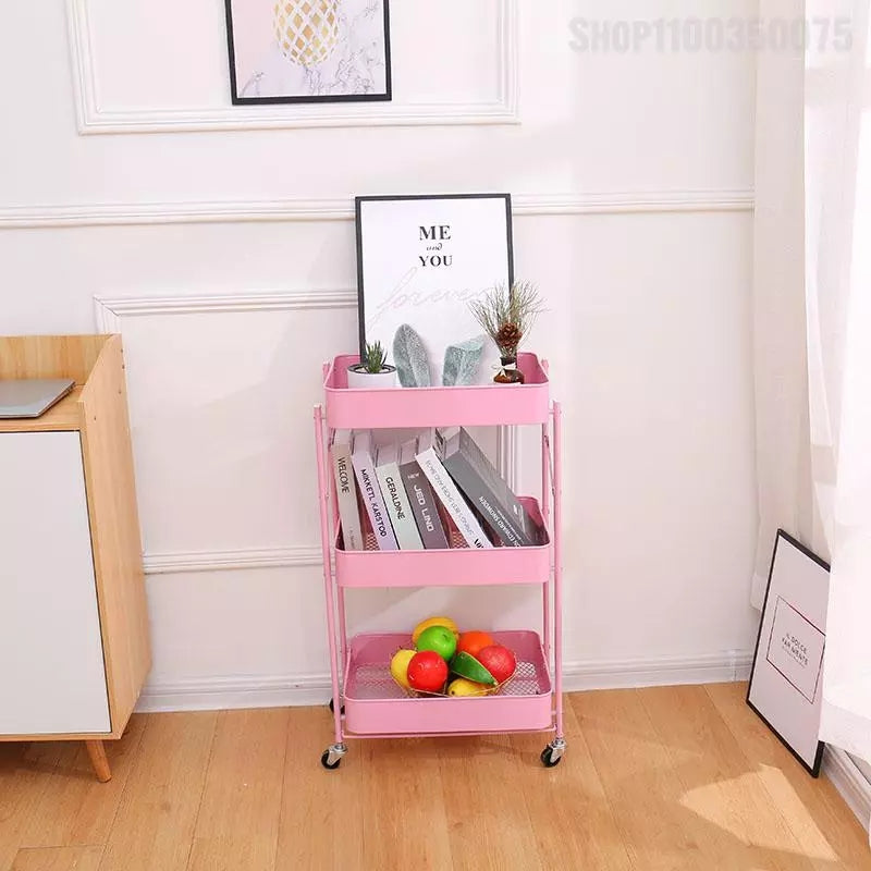 3Tier Kitchen Trolley Rack