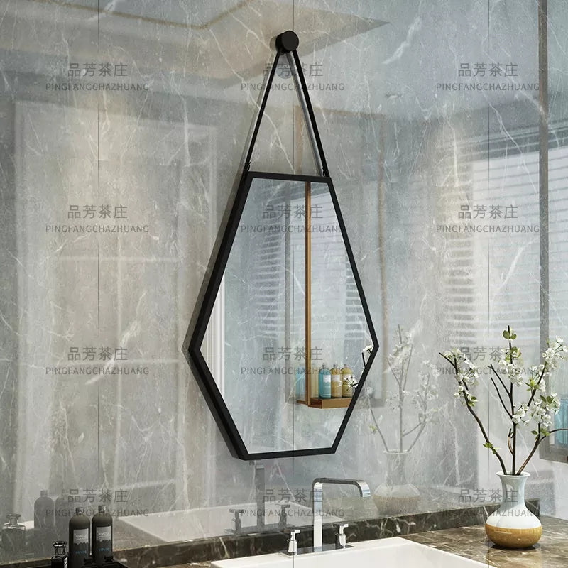 Nordic Hexagonal Mirror