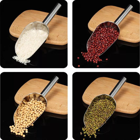 Stainless Steel Dry Food Cereal Scoop