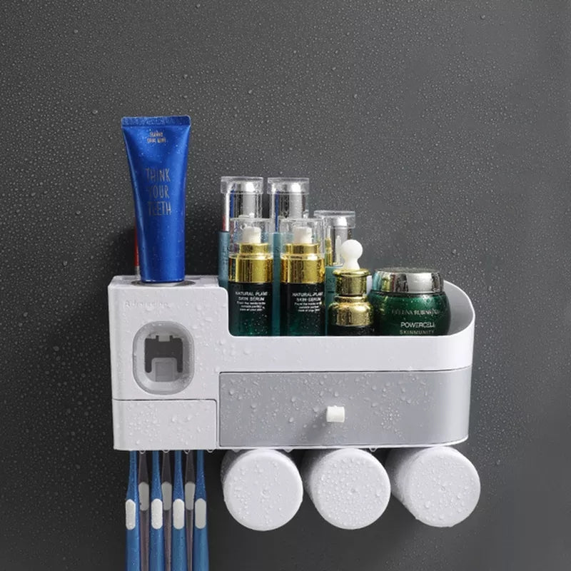 Automatic Toothpaste Dispenser/Accessories Organizer