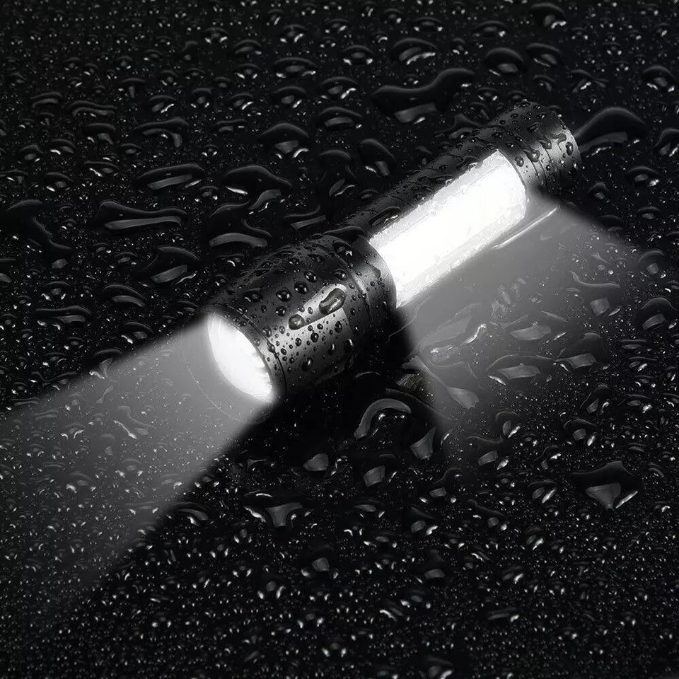 Rechargeable Aluminium 2 In 1 Torch