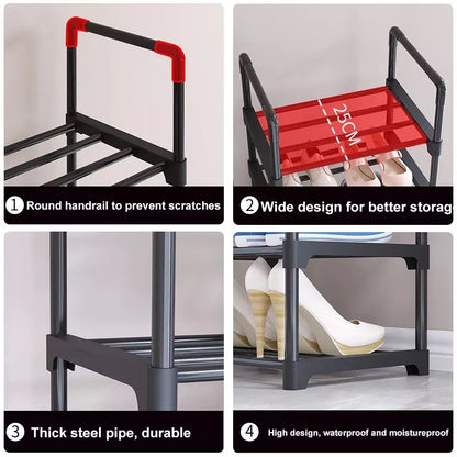 6 Tier Shoe Rack