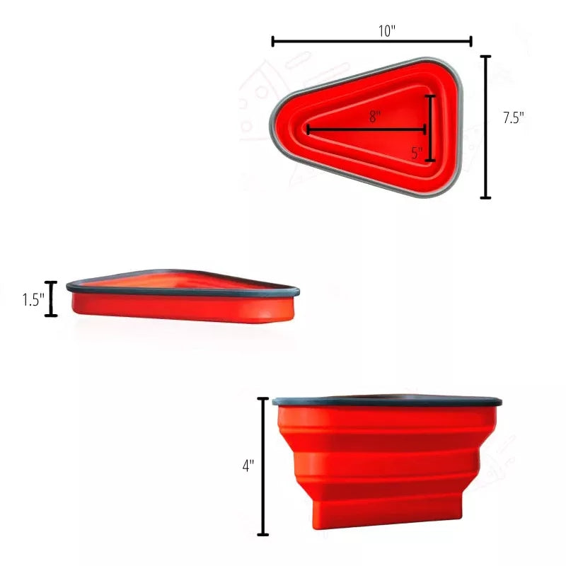 Silicone Collapsible Pizza Pack