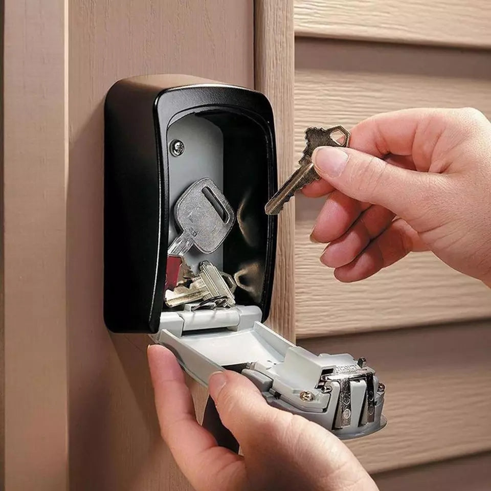 Weatherproof Wall-mounted Key Safe Password Key Box