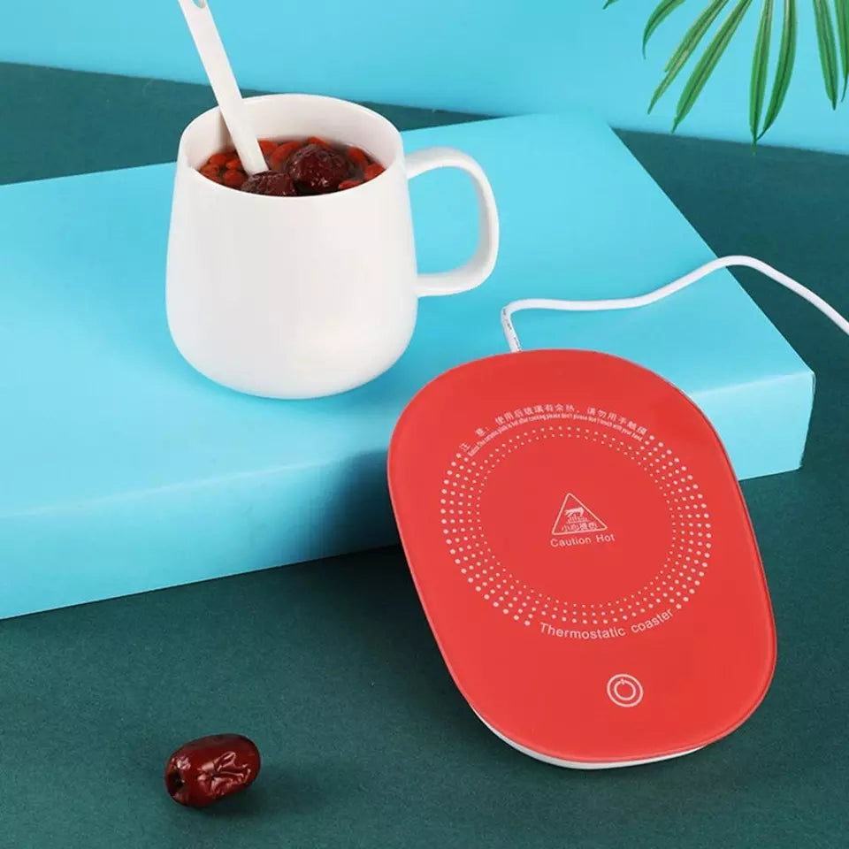 Heater Thermostatic Coaster Mug Warmer Heating Pad