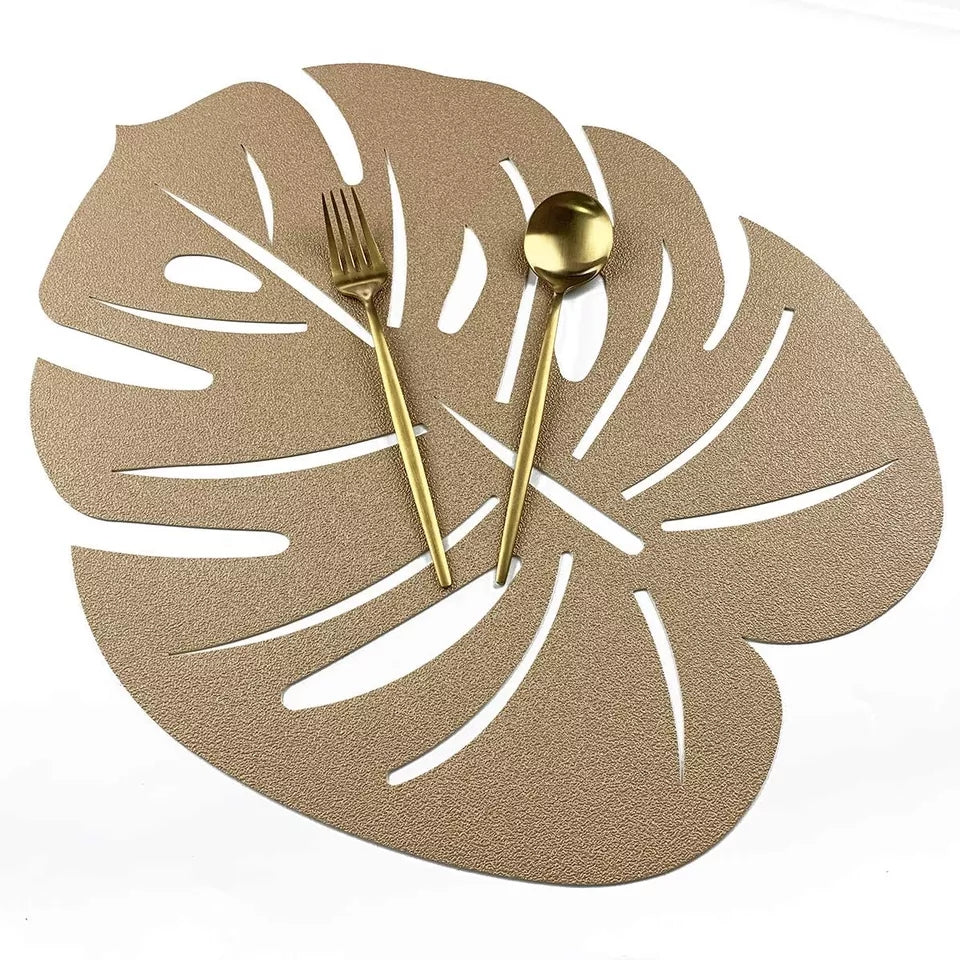 Lotus Leaf Pattern Table Mats