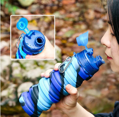 Expandable Silicon Water Bottle