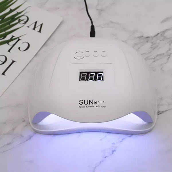 Professional 120W UV/LED Gel Nail Polish Lamp Dryer