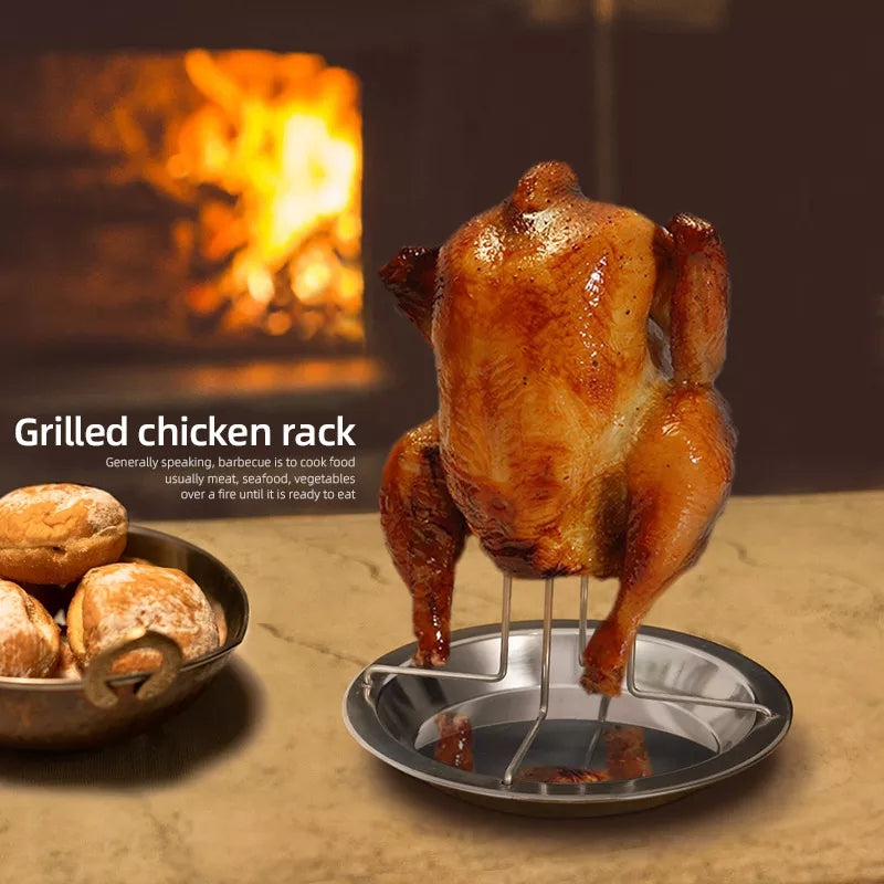 Stainless Steel Chicken Roaster Stand