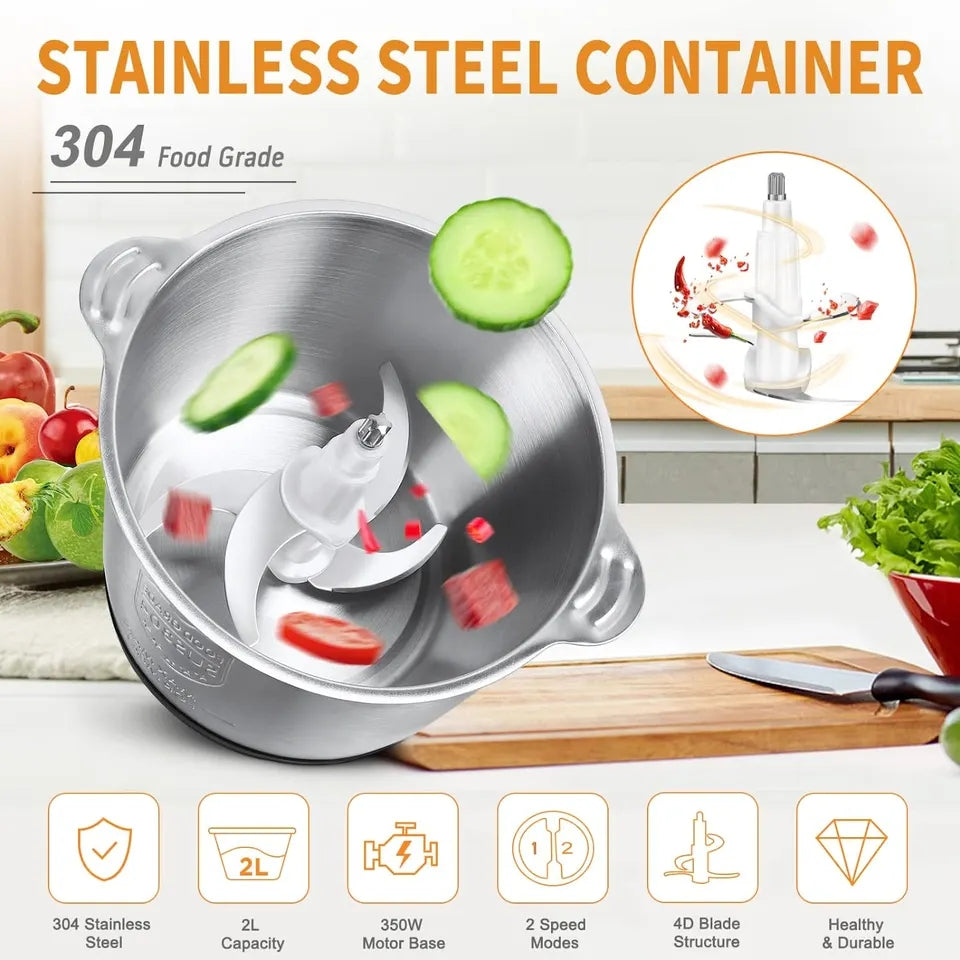 Stainless Steel Electric Meat Grinder