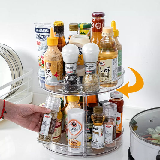 Rotating Clear Organizer/ lazy Susan