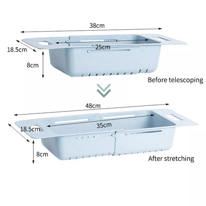 Adjustable Sink Wash & Drain Tray