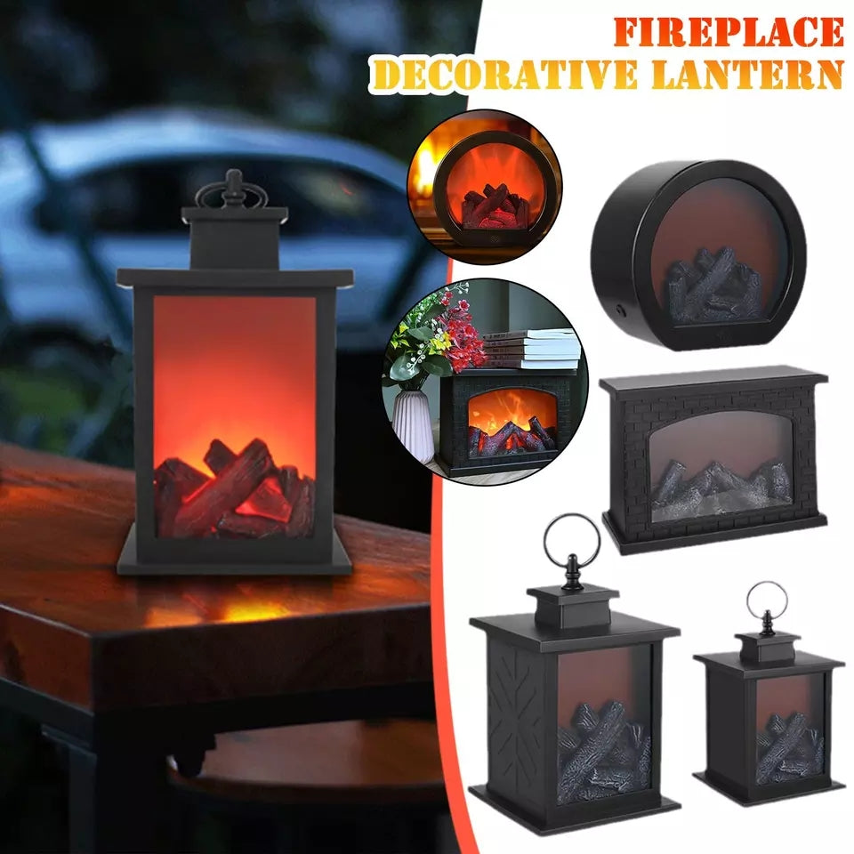 Mini Fire Place Lantern