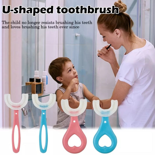 Kids U Shaped Silicone Toothbrush