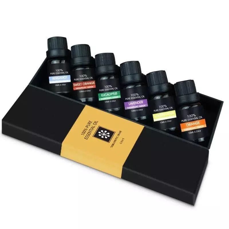 6pc Pure Essential Oils Gift Set
