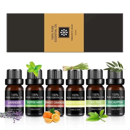 6pc Pure Essential Oils Gift Set