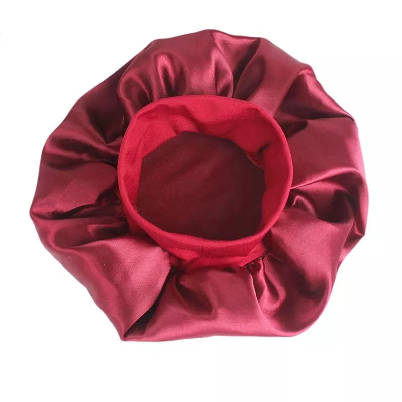 Solid Satin Bonnets