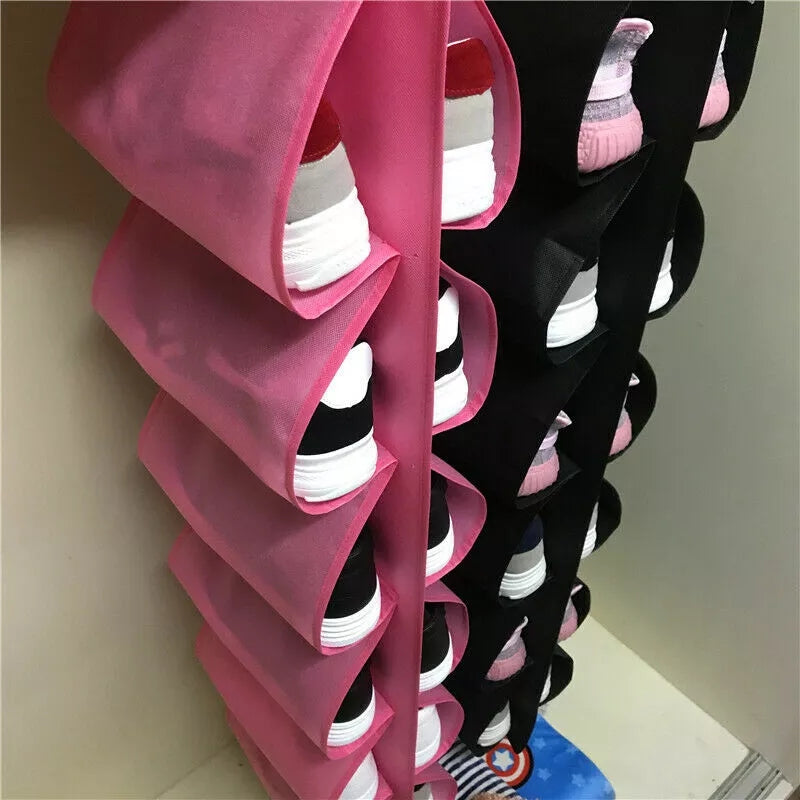 12 Grid Hanging Storage Bag