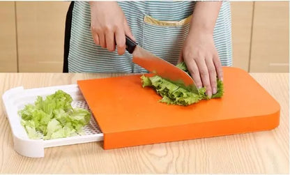 Sliding Chopping Board + Collander