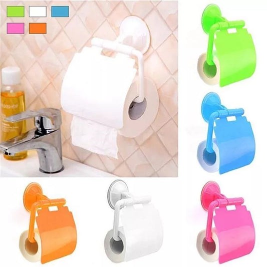 Wall Mounted Toilet Paper Holder With Cover