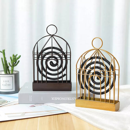 Birdcage Mosquito Coil Holder