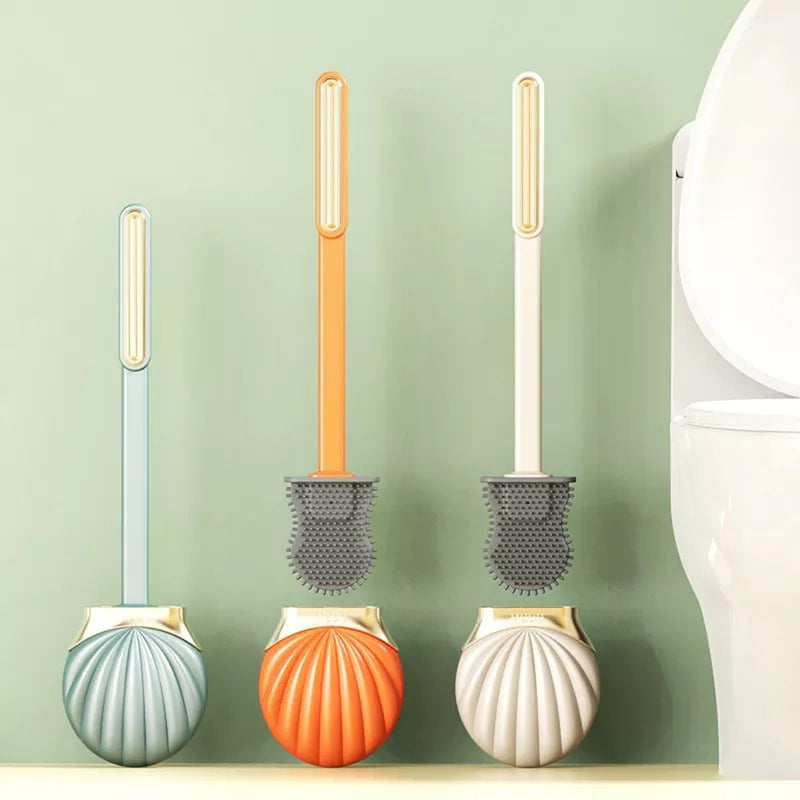 Silicone Shell Shaped Toilet Brush