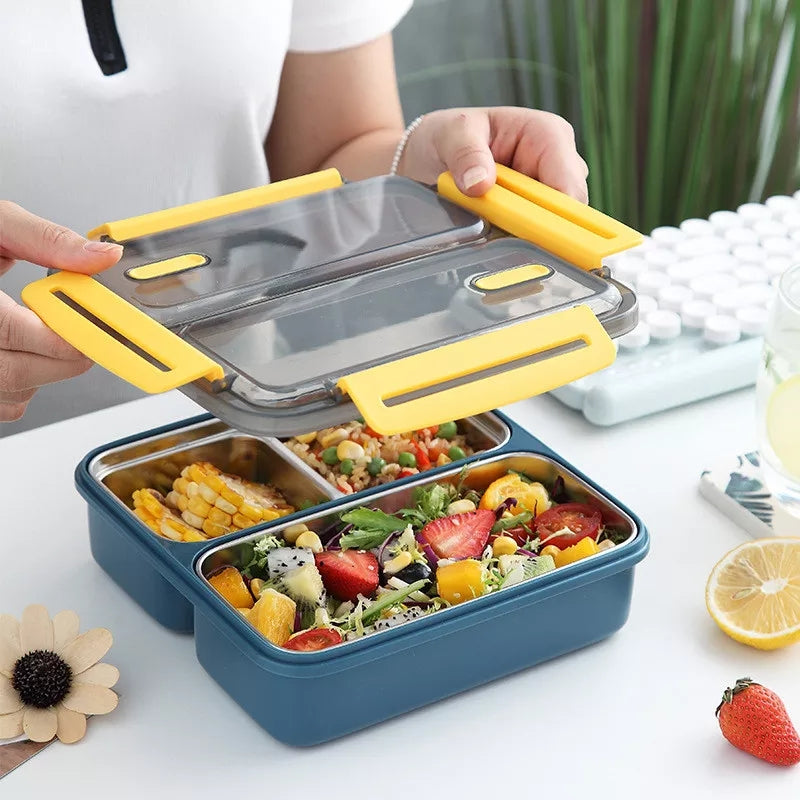 2 in 1 Coloured Lunch/Snack Box