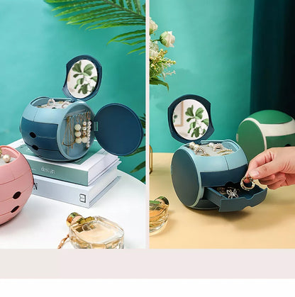 Ball Shaped Jewelry Box with Drawers