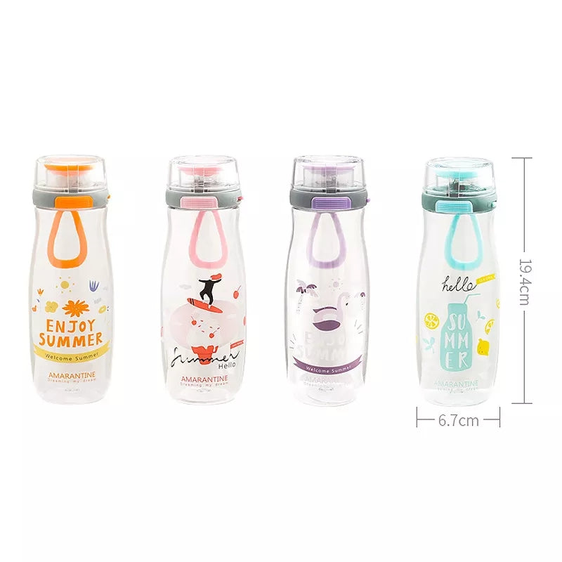 500Ml Portable Leakproof Water Bottle