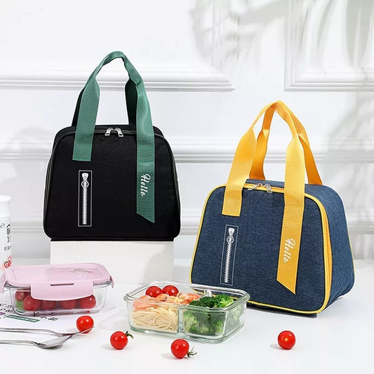 Quality Water Proof Insulated Lunch Bag Zipper